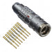 FGG.1K.308.CYCC60Z by LEMO - CONNECTOR PLUG MALE 8POS GOLD CRIMP