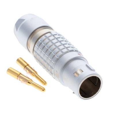 FGG.2B.302.CYCD62 by LEMO - CONNECTOR PLUG MALE 2POS GOLD CRIMP