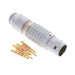 FGG.2B.306.CYCD92Z by LEMO - CONNECTOR PLUG MALE 6POS GOLD CRIMP