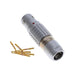 FGG.2B.308.CYCD82 by LEMO - CONNECTOR PLUG MALE 8POS GOLD CRIMP