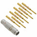 FGG.3B.308.CYCD10Z by LEMO - CONNECTOR PLUG MALE 8POS GOLD CRIMP