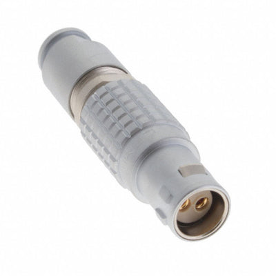 FGJ.1B.302.CLLD52Z by LEMO - CONNECTOR PLUG FMALE 2P GOLD SLDR CUP