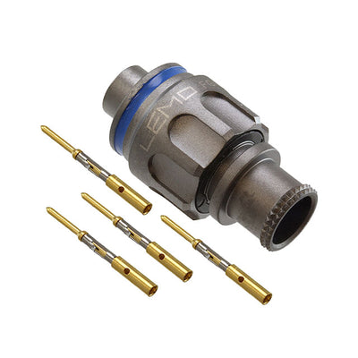 FGN.0M.304.XLCT by LEMO - CONNECTOR PLUG MALE 4POS GOLD CRIMP