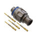FGN.0M.304.XLCT by LEMO - CONNECTOR PLUG MALE 4POS GOLD CRIMP