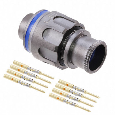 FGN.1M.308.XLCT by LEMO - CONNECTOR PLUG MALE 8POS GOLD CRIMP