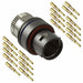FGN.2F.319.XLCF by LEMO - CONNECTOR PLUG MALE 19POS GOLD CRIMP