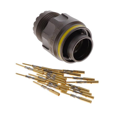 FGP.2M.319.XLCM by LEMO - CONNECTOR PLUG MALE 19POS GOLD CRIMP
