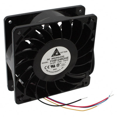 FHB1248DHE-TXKW by Delta Electronics - FAN AXIAL 120X38MM 48VDC WIRE