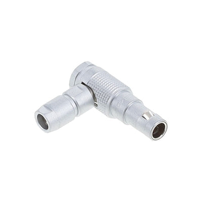 FHG.00.302.CLAD35 by LEMO - CONNECTOR PLUG MALE 2P GOLD SLDR CUP