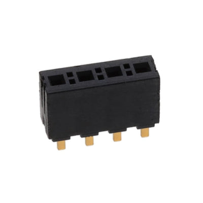 FHP-04-01-H-S by Samtec Inc. - CONNECTOR RECPT 4POS 0.156 GOLD PCB