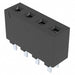 FHP-04-01-T-S by Samtec Inc. - CONNECTOR RECPT 4POS 0.156 TIN PCB