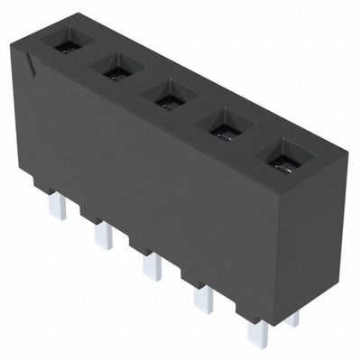 FHP-05-01-T-S by Samtec Inc. - CONNECTOR RECPT 5POS 0.156 TIN PCB