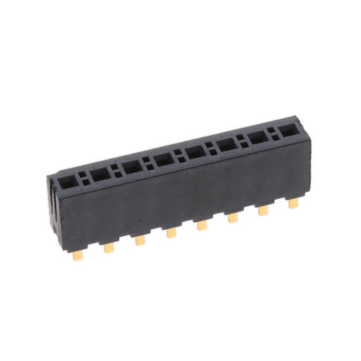 FHP-08-01-H-S by Samtec Inc. - CONNECTOR RECPT 8POS 0.156 GOLD PCB