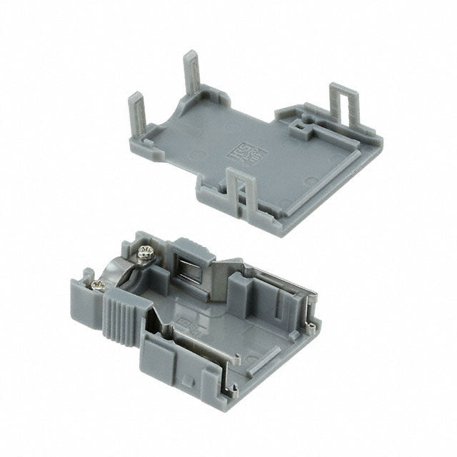 FI-20-CV2(50) by Hirose Electric Co Ltd - CONNECTOR BACKSHELL 20POS 180DEG GRAY