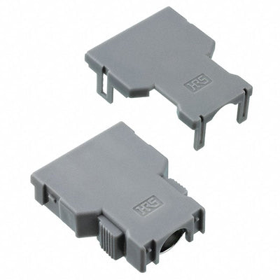 FI-20-CV5(50) by Hirose Electric Co Ltd - CONNECTOR BACKSHELL 20POS 180DEG GRAY