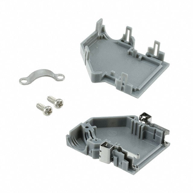 FI-20-CVS2(50) by Hirose Electric Co Ltd - CONNECTOR BACKSHELL 20POS 90DEG GRAY