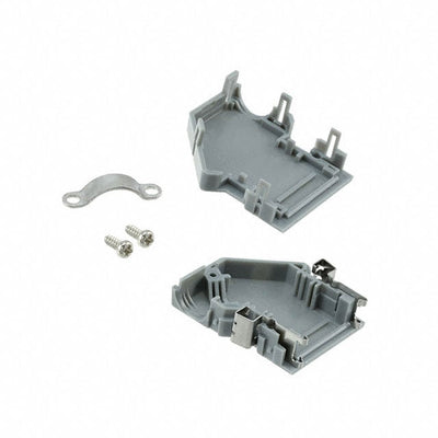 FI-2015-CVS(50) by Hirose Electric Co Ltd - CONNECTOR BACKSHELL 15POS 90DEG GRAY