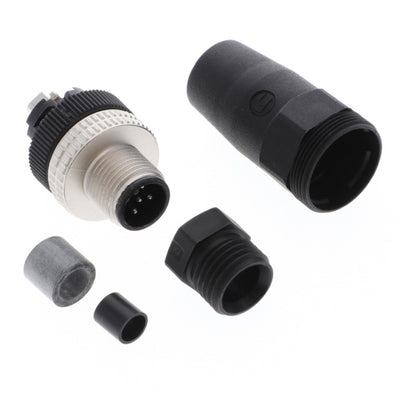 FIC-M12M5 by Banner Engineering Corporation - CONNECTOR RECPT MALE 5P WIRE LEADS