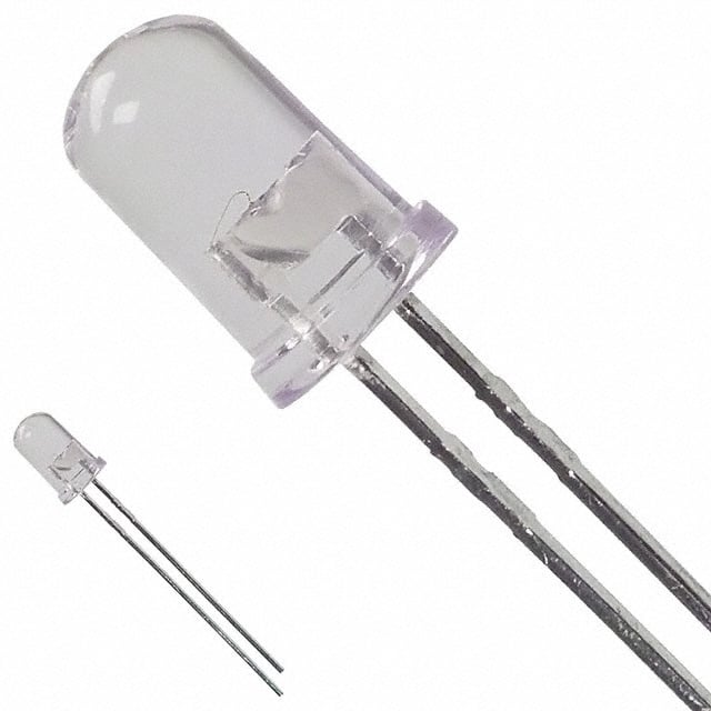HLMP-EL08-VY000 by Broadcom Limited - LED AMBER CLEAR T-1 3/4 T/H