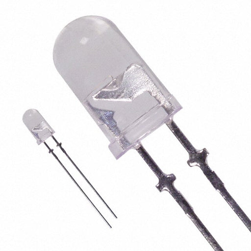 HLMP-EL27-TW000 by Broadcom Limited - LED AMBER CLEAR T-1 3/4 T/H