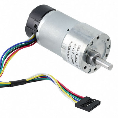 FIT0403 by DFRobot - GEARMOTOR 121 RPM W/ ENCODER 12V