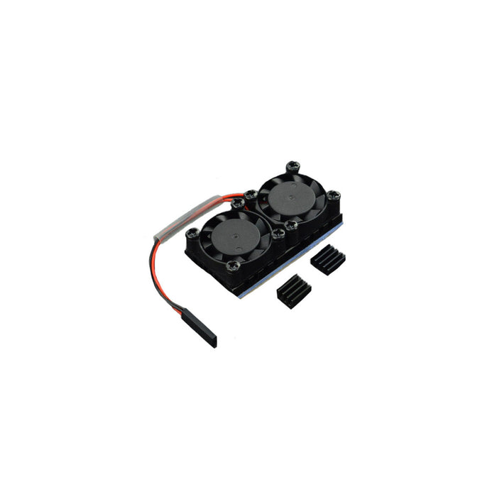 FIT0817 by DFRobot - RASPBERRYPIDUALCOOLINGFANSKIT (C