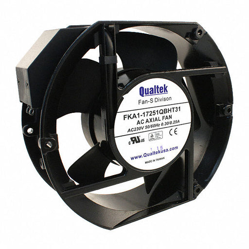 FKA1-17251QBHT31 by Qualtek - FAN AXIAL 172X50.8MM 230VAC TERM