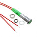 FL1M-6FW-1-G12V by Mallory Sonalert Products Inc. - LED GRN 6MM NUT 12VAC/DC STK