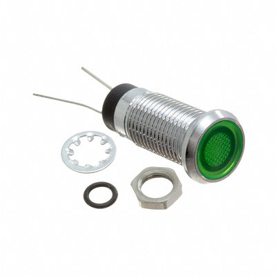 FL1M-8FJ-2-R2V by Mallory Sonalert Products Inc. - LED RED 8MM NUT 2VAC/DC UL STK