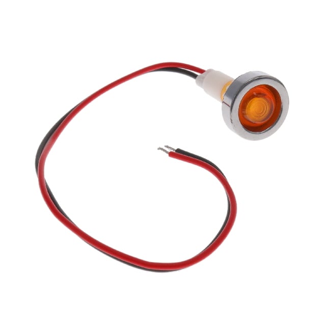 FL1P-10NW-1-Y2V by Mallory Sonalert Products Inc. - LED YEL 10MM NUT 2VAC/DC STK