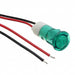 FL1P-12QW-1-G110V by Mallory Sonalert Products Inc. - LED GRN 12MM SNAP 110VAC/DC STK