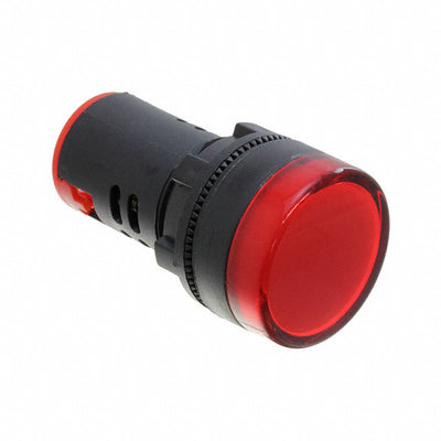 FL1P-22NA-1-R12V by Mallory Sonalert Products Inc. - LED RED 22MM NUT 12VAC/DC STK