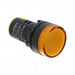 FL1P-22NA-1-Y12V by Mallory Sonalert Products Inc. - LED YEL 22MM NUT 12VAC/DC STK