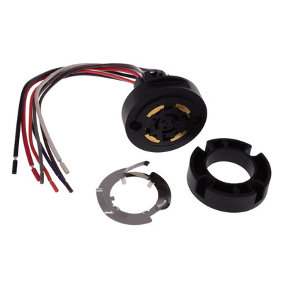 FLA-R4141-30-05 by Amphenol ICC (Commercial Products) - FLA TOOL-LESS ROTATABLE RECEPTAC