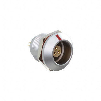 FLKB-03EGFS-GCP-001 by Amphenol LTW - CONNECTOR RECPT FMALE 3P GOLD SLDR CUP