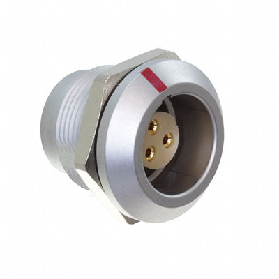 FLKD-03EGFS-GCP-001 by Amphenol LTW - CONNECTOR RECPT FMALE 3P GOLD SLDR CUP