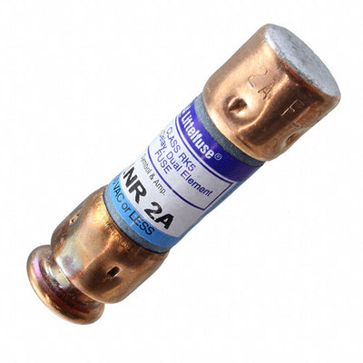FLNR002.T by Littelfuse Inc. - FUSE CARTRIDGE 2A 250VAC/125VDC