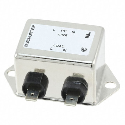 5500.2643.01 by SCHURTER Inc. - LINE FILTER 125/250VAC 10A CHASS