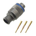 FMN.0M.303.XLCT by LEMO - CONNECTOR PLUG MALE 3POS GOLD CRIMP
