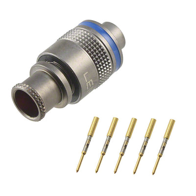 FMN.0M.305.XLCT by LEMO - CONNECTOR PLUG MALE 5POS GOLD CRIMP