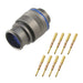 FMN.2M.308.XLCT by LEMO - CONNECTOR PLUG MALE 8POS GOLD CRIMP