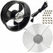 FN-1282 by Bud Industries - FAN EXHAUST 10"" 115 VAC