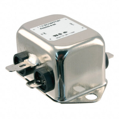 FN2020-6-06 by Schaffner EMC Inc. - LINE FILTER 250VAC 6A CHASS MNT