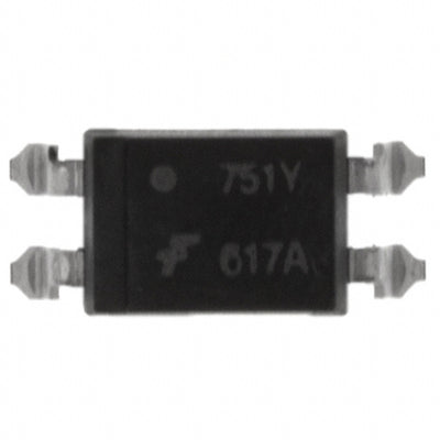 FOD617AS by onsemi - OPTOISOLATOR 5KV TRANSISTOR 4SMD