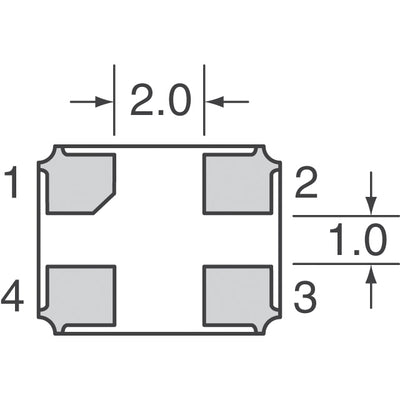 F254-327 by Fox Electronics - XTAL OSC XO 32.7680KHZ HCMOS SMD