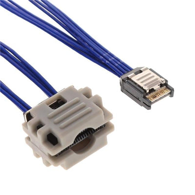 FQSFP-01-06.0-S-PF-4 by Samtec Inc. - CABLE ASSY FLYOVER 6"" ARC6-8