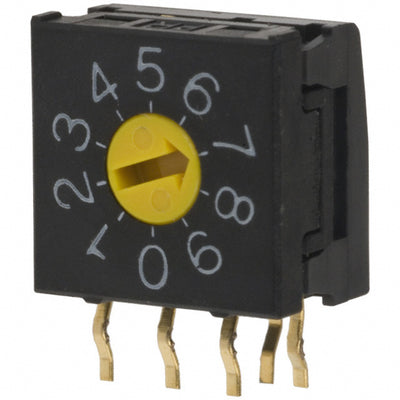 FR01FC10H-S by NKK Switches - SW ROTARY DIP BCD COMP 100MA 5V