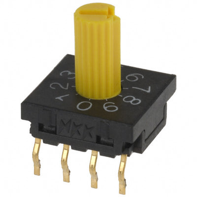 FR01KC10P-S by NKK Switches - SW ROTARY DIP BCD COMP 100MA 5V