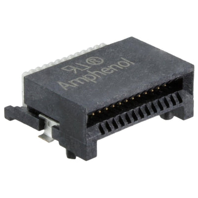 FS1-R26-2001 by Amphenol ICC (Commercial Products) - CONNECTOR MINI SAS RCP 26P SLD RA SMD