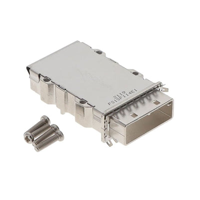 FS1-SF1-14E1 by Amphenol ICC (Commercial Products) - CONNECTOR MINI SAS CAGE SLD R/A SMD